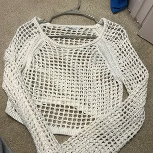 Crochet beach cover up